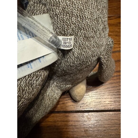 Build-A-Bear Workshop Sock Monkey Plush 17" With Red Bow Soft Feet Paws and Face - Picture 6 of 7